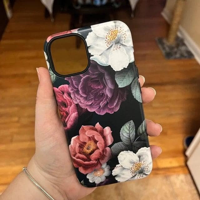 Dark Botanical Tough Phone Case