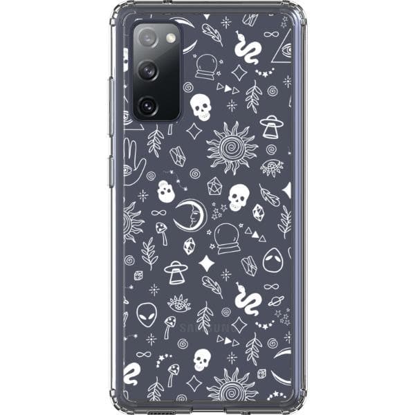 Esoteric Mystic Doodles Clear Phone Case