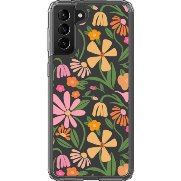 Flower Market Aesthetic Clear Phone Case