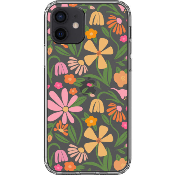 Flower Market Aesthetic Clear Phone Case