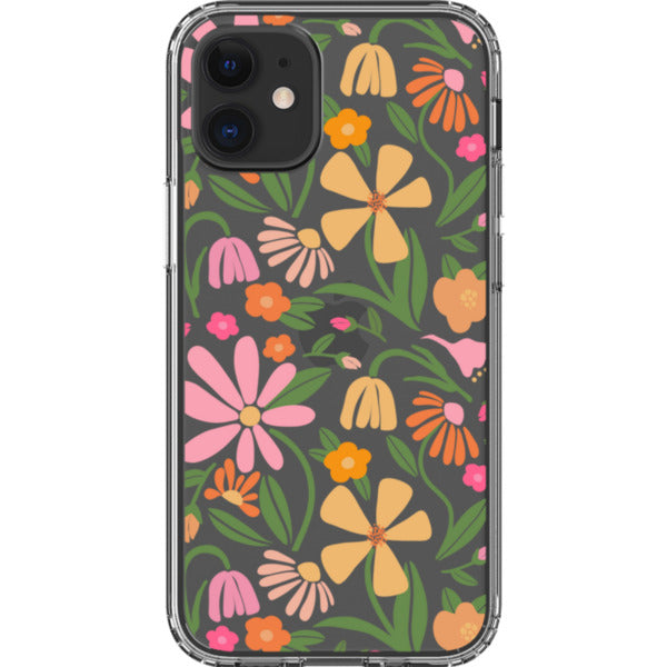 Flower Market Aesthetic Clear Phone Case