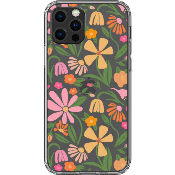 Flower Market Aesthetic Clear Phone Case