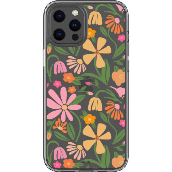 Flower Market Aesthetic Clear Phone Case