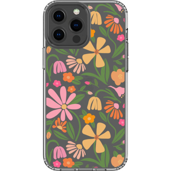 Flower Market Aesthetic Clear Phone Case