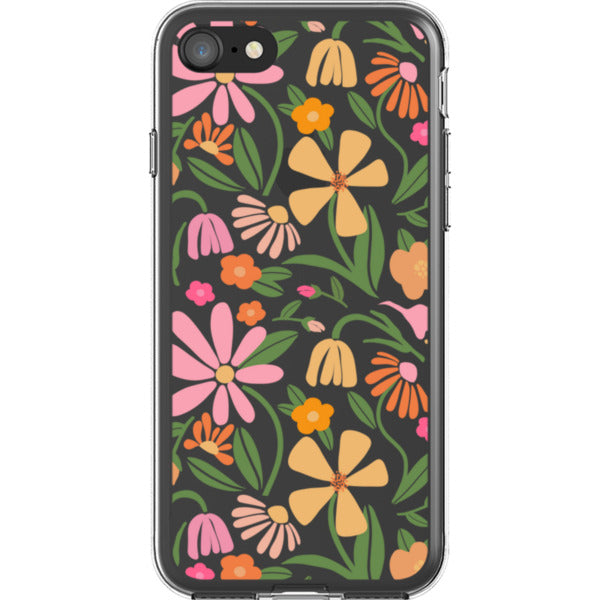 Flower Market Aesthetic Clear Phone Case