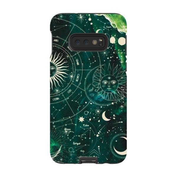 Green Marble Zodiac Tough Phone Case