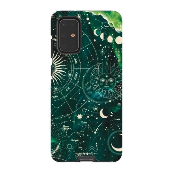 Green Marble Zodiac Tough Phone Case