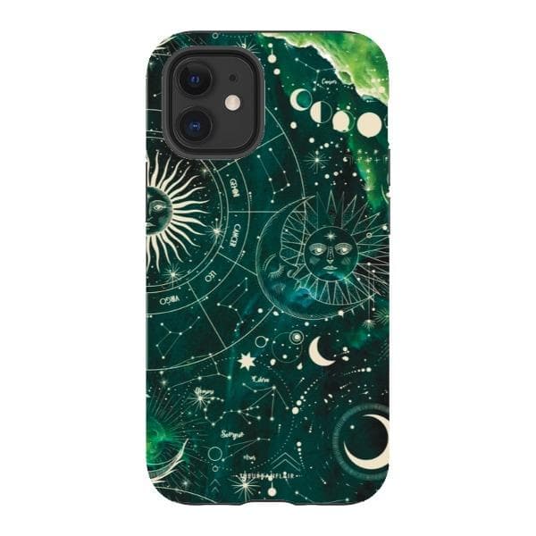 Green Marble Zodiac Tough Phone Case