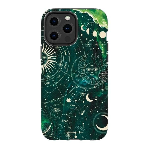 Green Marble Zodiac Tough Phone Case