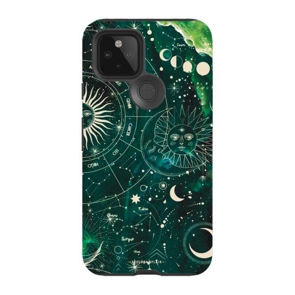 Green Marble Zodiac Tough Phone Case