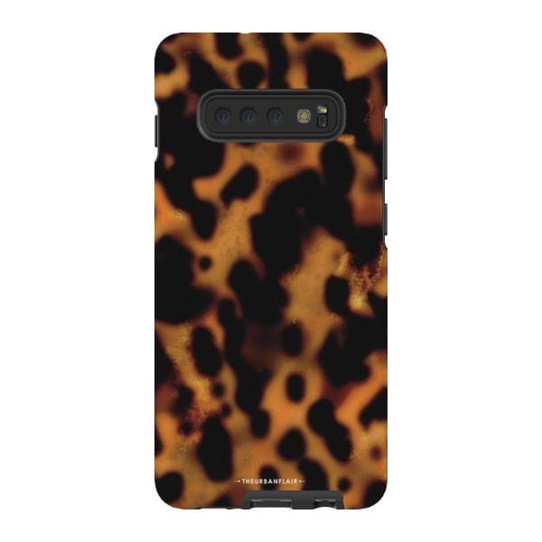 Grunge Tortoise Shell Print Tough Phone Case