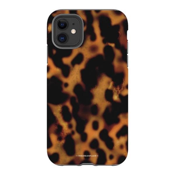 Grunge Tortoise Shell Print Tough Phone Case