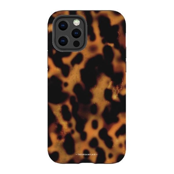 Grunge Tortoise Shell Print Tough Phone Case