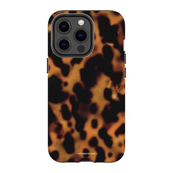 Grunge Tortoise Shell Print Tough Phone Case