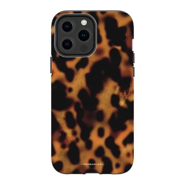 Grunge Tortoise Shell Print Tough Phone Case