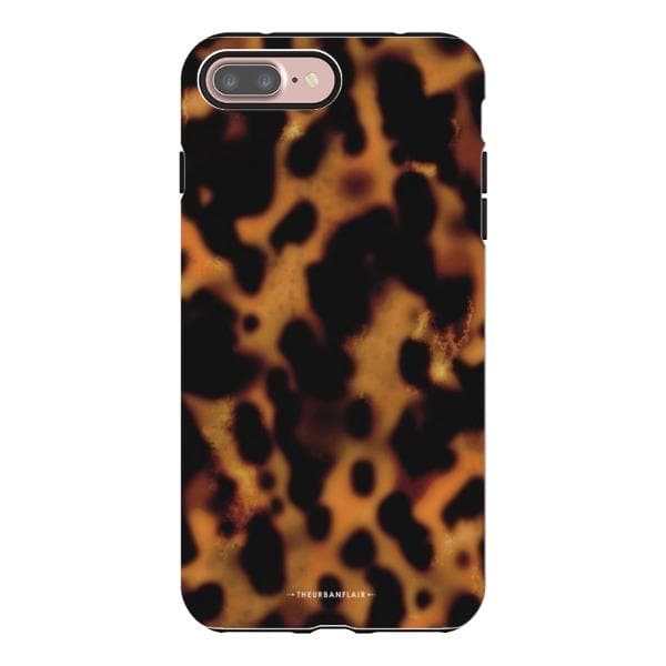 Grunge Tortoise Shell Print Tough Phone Case