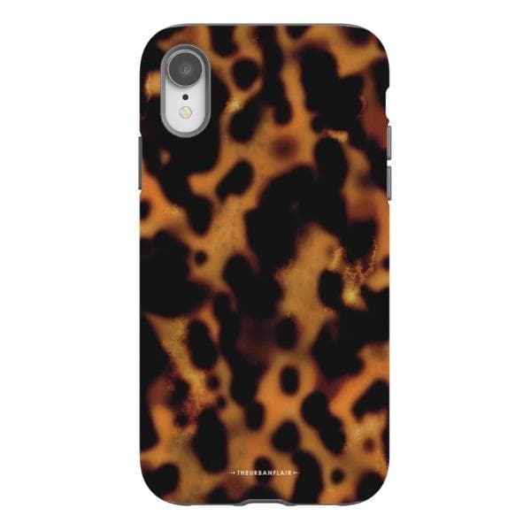 Grunge Tortoise Shell Print Tough Phone Case