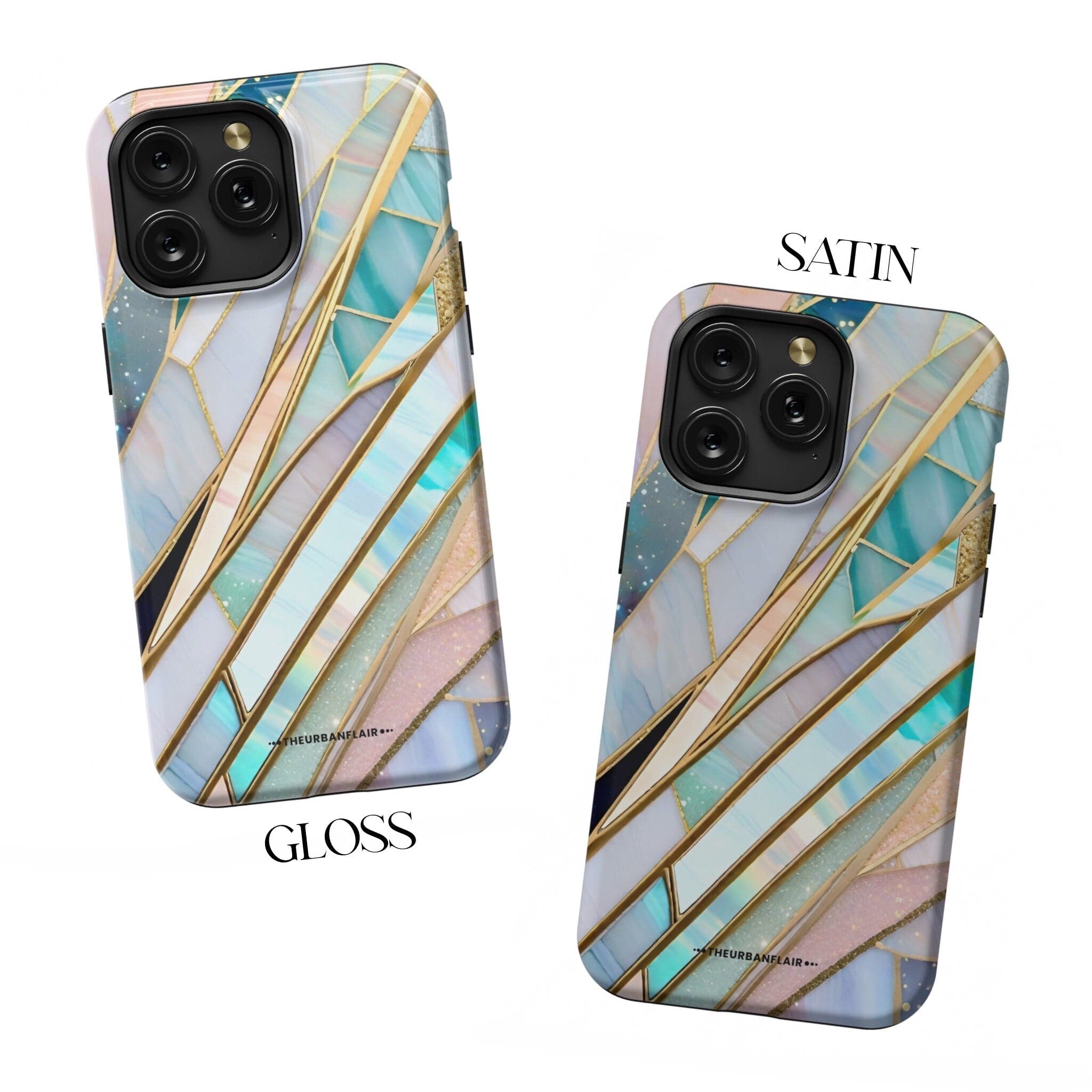 Aesthetic Stained Glass Illusion Tough Phone Case