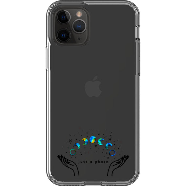 Just A Phase Clear Phone Case