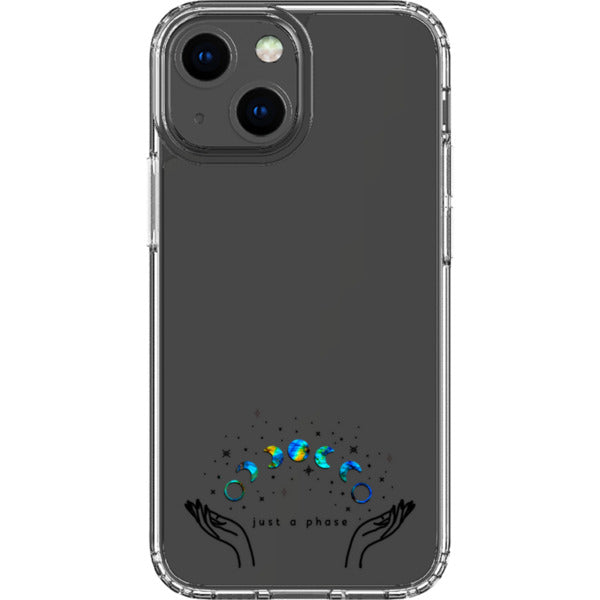 Just A Phase Clear Phone Case