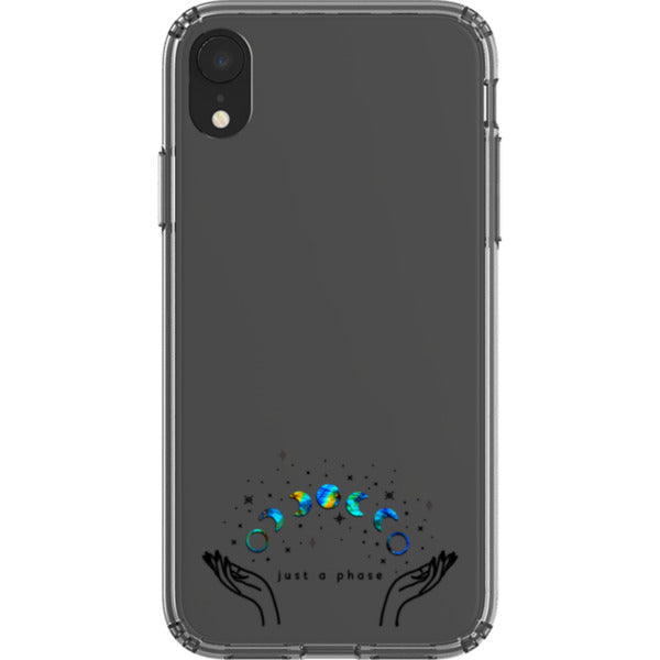 Just A Phase Clear Phone Case