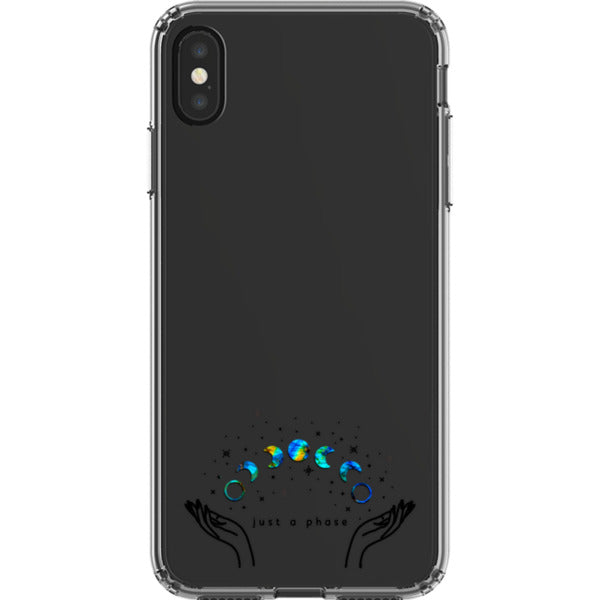 Just A Phase Clear Phone Case