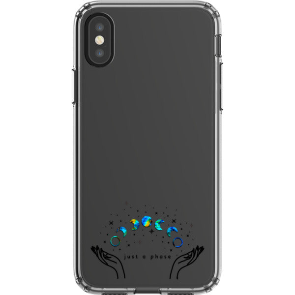 Just A Phase Clear Phone Case