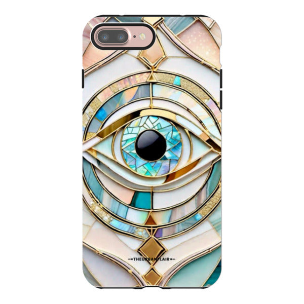 Mystic Eye Stained Glass Illusion Tough Phone Case