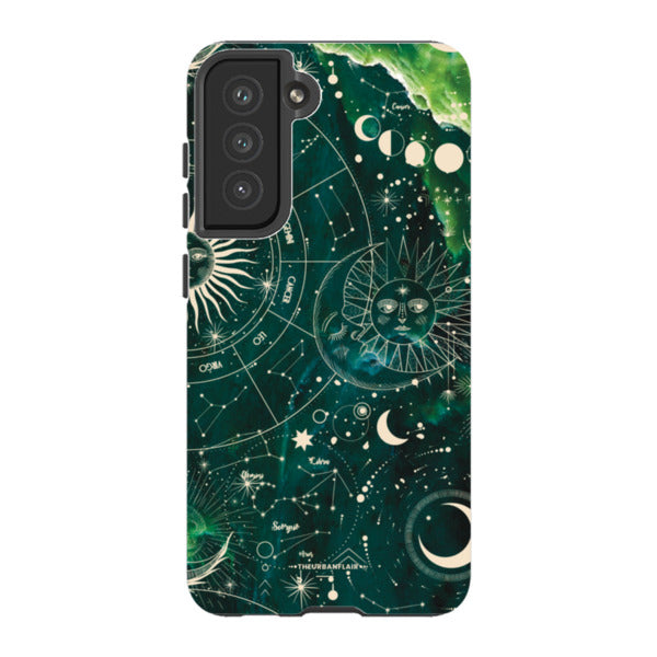 Green Marble Zodiac Tough Phone Case