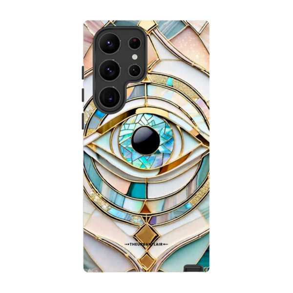 Mystic Eye Stained Glass Illusion Tough Phone Case