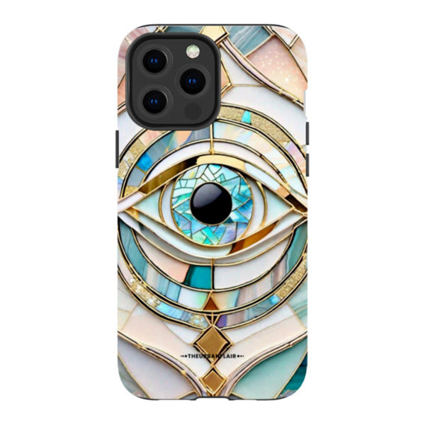 Mystic Eye Stained Glass Illusion Tough Phone Case