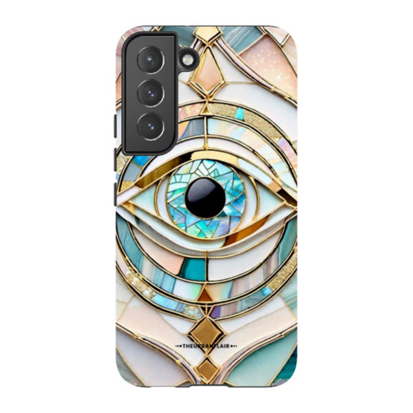 Mystic Eye Stained Glass Illusion Tough Phone Case