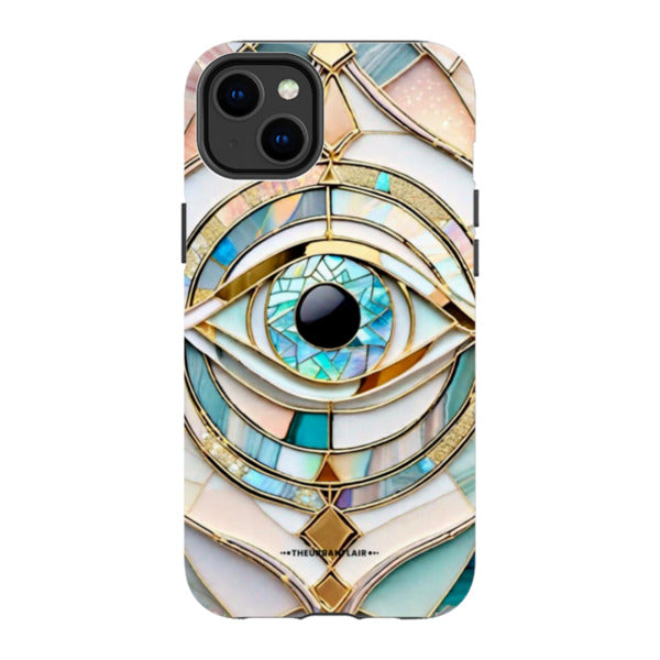 Mystic Eye Stained Glass Illusion Tough Phone Case