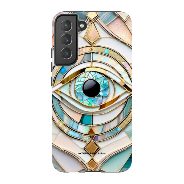 Mystic Eye Stained Glass Illusion Tough Phone Case