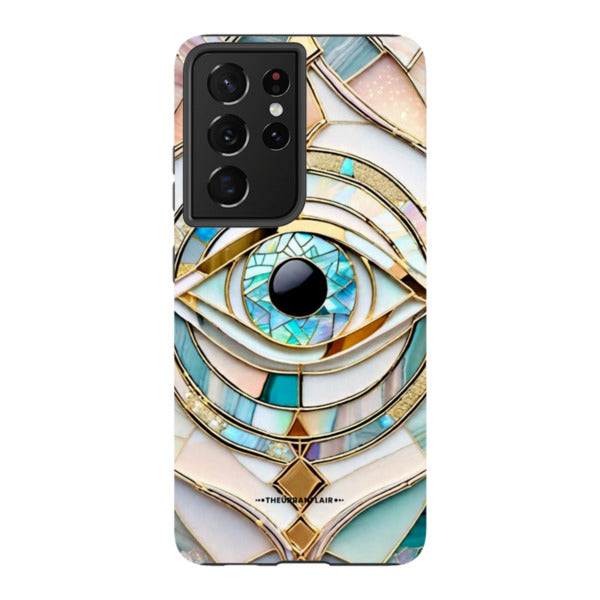 Mystic Eye Stained Glass Illusion Tough Phone Case