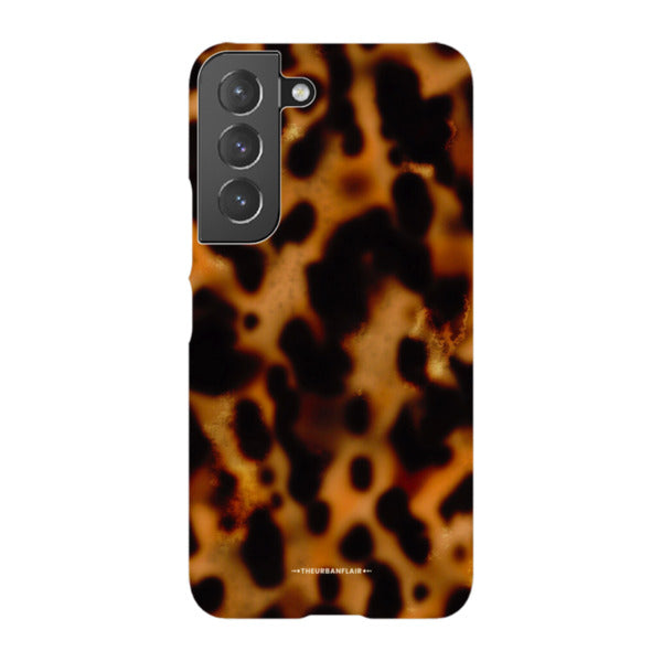 Grunge Tortoise Shell Print Tough Phone Case