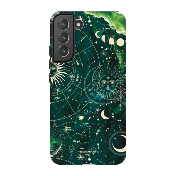 Green Marble Zodiac Tough Phone Case