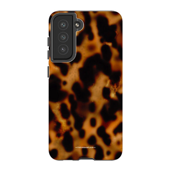 Grunge Tortoise Shell Print Tough Phone Case