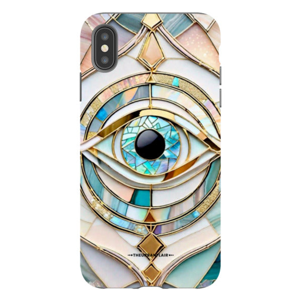 Mystic Eye Stained Glass Illusion Tough Phone Case