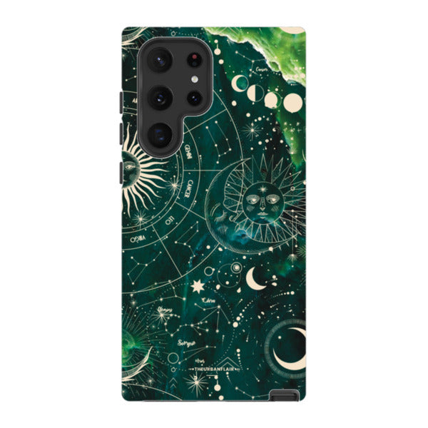 Green Marble Zodiac Tough Phone Case