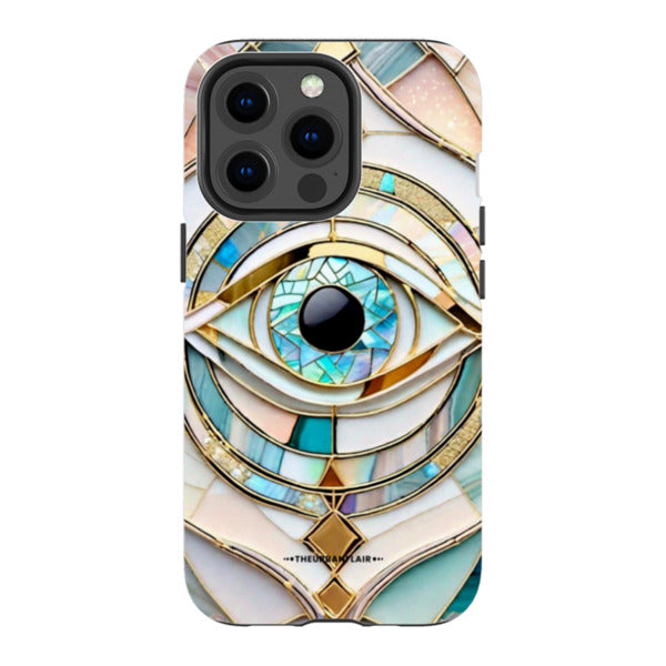 Mystic Eye Stained Glass Illusion Tough Phone Case