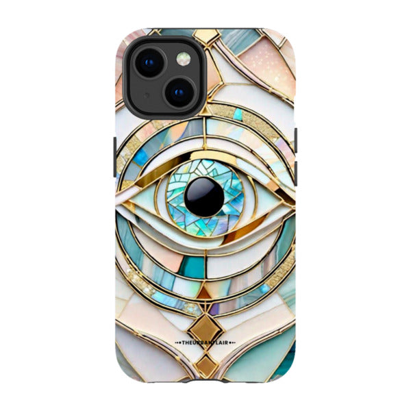 Mystic Eye Stained Glass Illusion Tough Phone Case