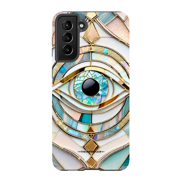 Mystic Eye Stained Glass Illusion Tough Phone Case