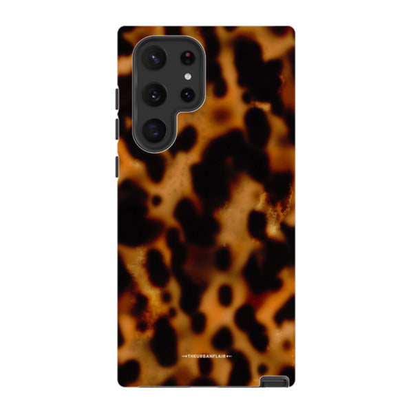 Grunge Tortoise Shell Print Tough Phone Case