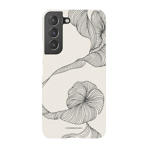 Minimal Line Art Design Tough Phone Case