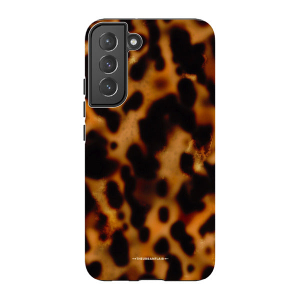 Grunge Tortoise Shell Print Tough Phone Case