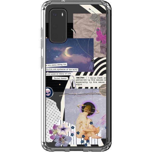 Manifest Collage Clear Phone Case