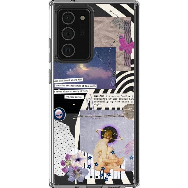 Manifest Collage Clear Phone Case