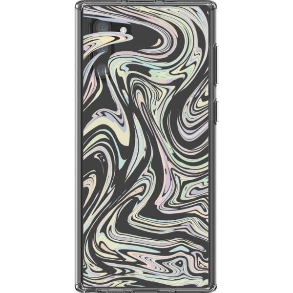 Minimal Pastel Marble Clear Phone Case