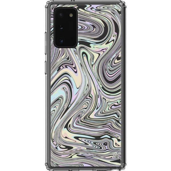 Minimal Pastel Marble Clear Phone Case (Version 2)